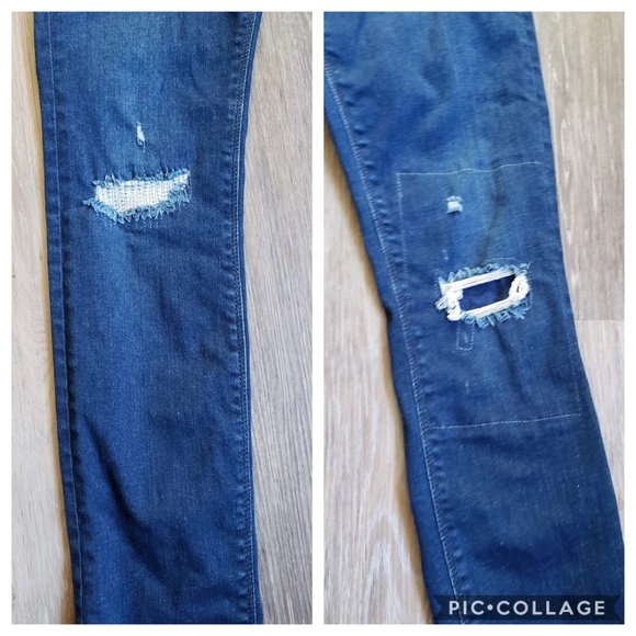 Lolita Skinny Jean With Side Slit Hem. - Picture 8 of 8